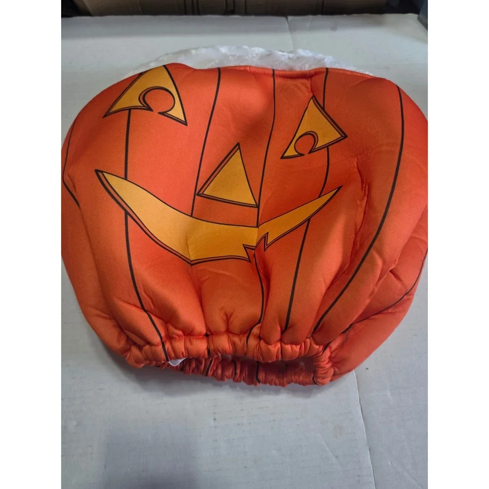 Underwraps Jack-O-Lantern Pumpkin Halloween Costume Orange Plush XL
